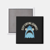 Aimant David Olenick -garder les nuls de surf (Recto/Verso)