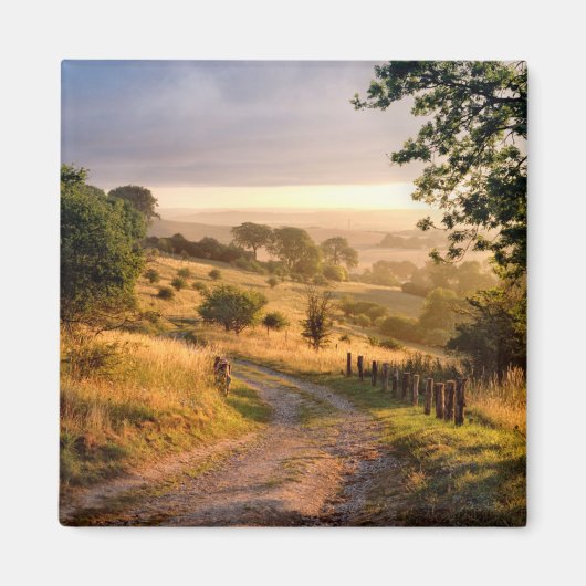 Aimant Dawn Sunshine | Campagne anglaise (Devant)