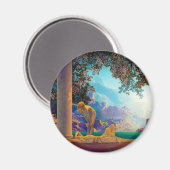 Aimant Daybreak, 1922 par Maxfield Parrish (Recto/Verso)