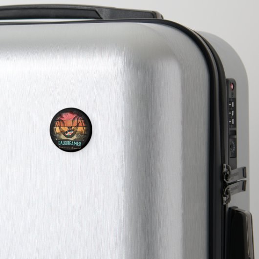 Aimant Daydreaming Cool Chat's Tropical Escape Circle (In Situ (Bagages))