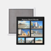 Aimant Daytona Beach Floride (Recto/Verso)