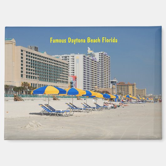 Aimant Daytona Beach Floride (Recto)