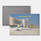 Aimant Daytona Beach Floride (Recto/Verso)