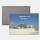 Aimant Daytona Beach Floride (Recto/Verso)