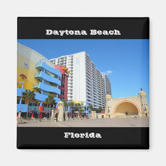 Aimant Daytona Beach, Floride (Devant)