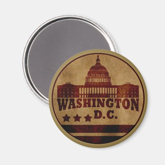 Aimant dc washington (Recto/Verso)