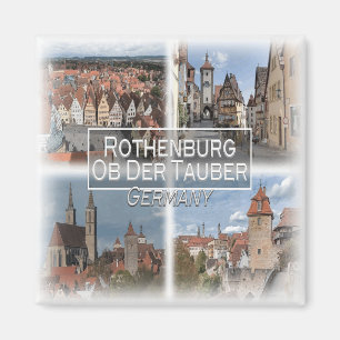 Aimant DE0113 Europe, Allemagne, Rothenburg ob der Tauber