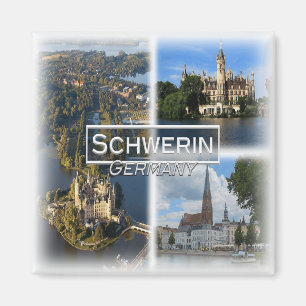Aimant DE0132 Europe, Allemagne, Schwerin, Fridge