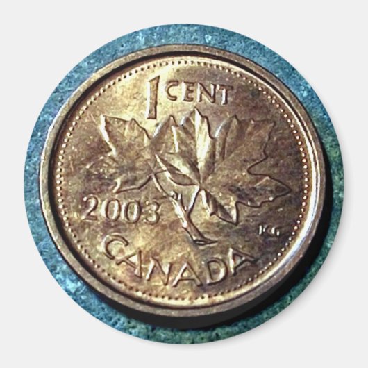 Aimant de 2003 Penny (avant) canadien (Devant)