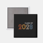 Aimant De 2028 Collège Université Lycée Future Grad (Recto/Verso)