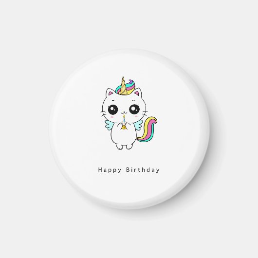 Aimant de anniversaire, aimant de anniversaire lic (Devant)