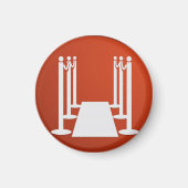 Aimant de badge - Service (Devant)