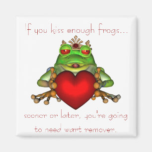 Aimant de baiser de grenouilles de KRW