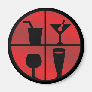 aimant de BarFanatic.com - cercle
