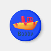 Aimant de bateau de jouets personnalisé (Devant)
