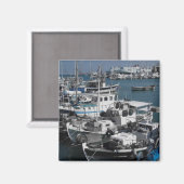 Aimant de bateaux de pêche (Recto/Verso)