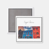 Aimant de bâtiments du Cap Afrique du Sud (Recto/Verso)