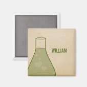 Aimant de bécher Whimsical, vert (Recto/Verso)