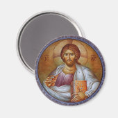 Aimant de bénédiction du Christ (Recto/Verso)