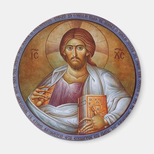 Aimant de bénédiction du Christ (Devant)