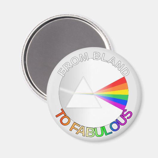 Aimant De Bland à Fabulous (Recto/Verso)