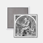 Aimant de bois ancien (Recto/Verso)