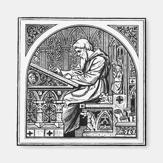 Aimant de bois ancien (Devant)