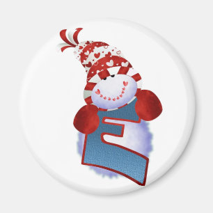 Aimant de bonhomme de neige