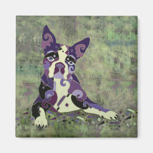 Aimant de Boston Terrier pour votre réfrigérateu