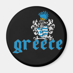 Aimant de bouclier de la Grèce