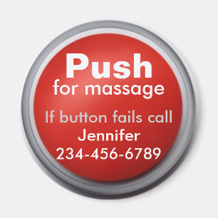 Aimant de bouton de massage