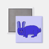 Aimant de Bunny Indigo (Recto/Verso)