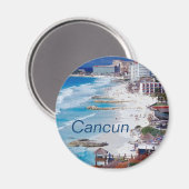 Aimant de Cancun (Recto/Verso)