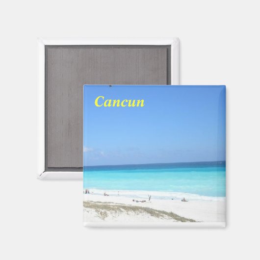 Aimant de Cancun (Recto/Verso)