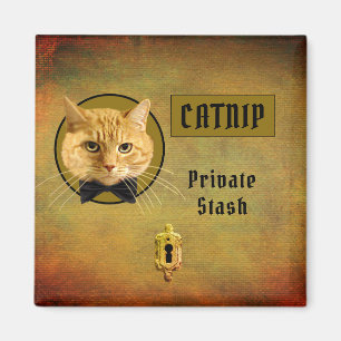 Aimant de capture personnalisable de chatte de gin