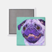 Aimant de Carlin pourpre (Recto/Verso)