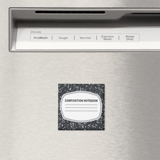 Aimant de Carnet de composition personnalisable (In Situ (Lave-vaisselle))