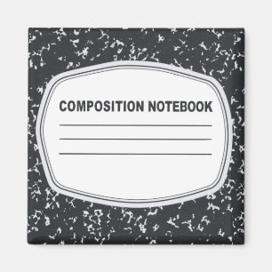 Aimant de Carnet de composition personnalisable