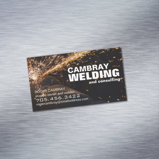 Aimant de carte de visite de soudure (In Situ)