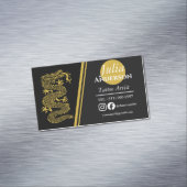 Aimant de carte de visite de tatouage moderne (In Situ)