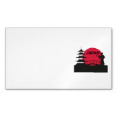 Aimant de carte de visite Japon (devant)