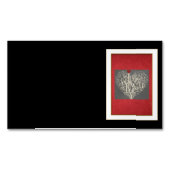 Aimant de carte de visite Love (devant)