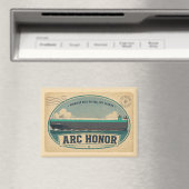 Aimant de carte postale d'honneur ARC (In Situ (Lave-vaisselle))