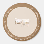 Aimant de Catering Gourmet (Devant)