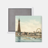 Aimant De Central Pier, Blackpool, Angleterre (Recto/Verso)