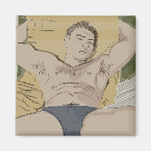 Aimant de chaise longue (Devant)