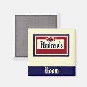 Aimant DE CHAMBRE PERSONNALISÉ (Recto/Verso)