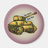 Aimant de char militaire (Devant)