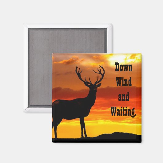 Aimant de chasse aux cerfs (Recto/Verso)