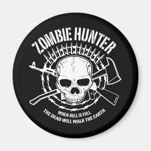 Aimant de chasseur de zombi